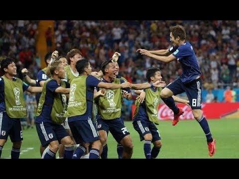ワールドカップ日本のゴールシーン、感動の瞬間